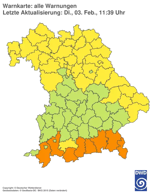 Aktuelle Wetterwarnungen für %region%